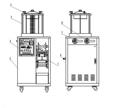 中藥液體包裝機(jī)結(jié)構(gòu)圖